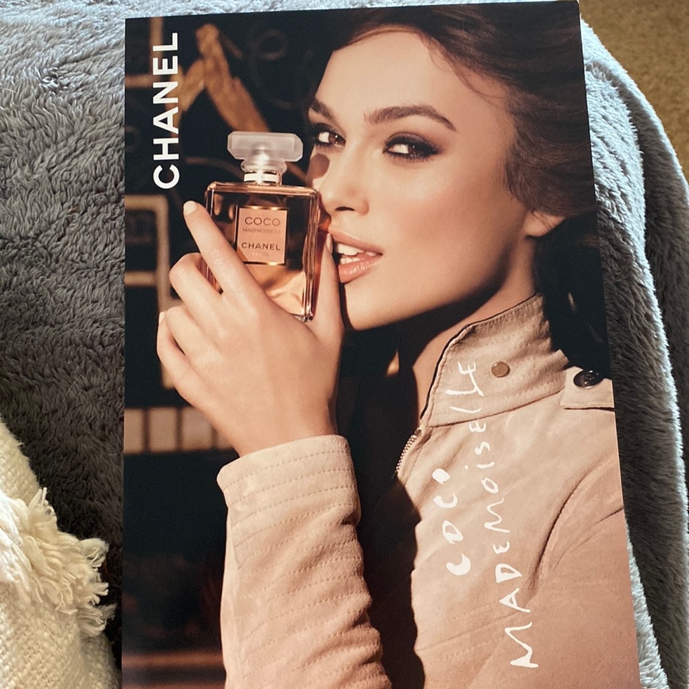 2 Chanel authentic pictures from Mademoiselle campaign.Price is firm.